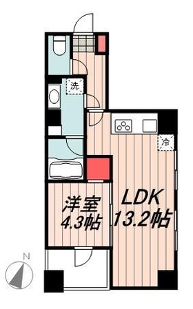 パークキューブ銀座イーストの物件間取画像